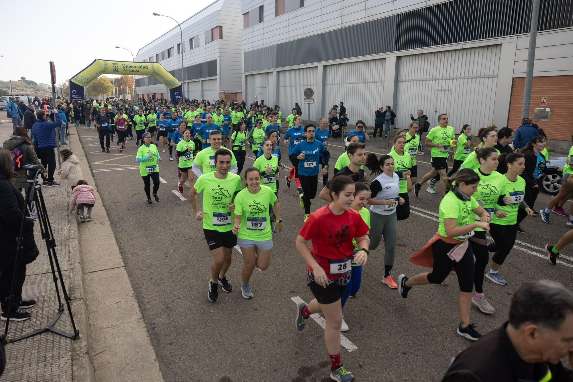 Carrera por la Ciencia en el campus Río Ebro de Zaragoza