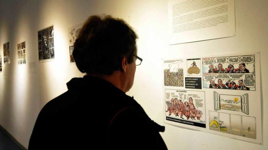 Muestra sobre movimientos sociales en Mieres