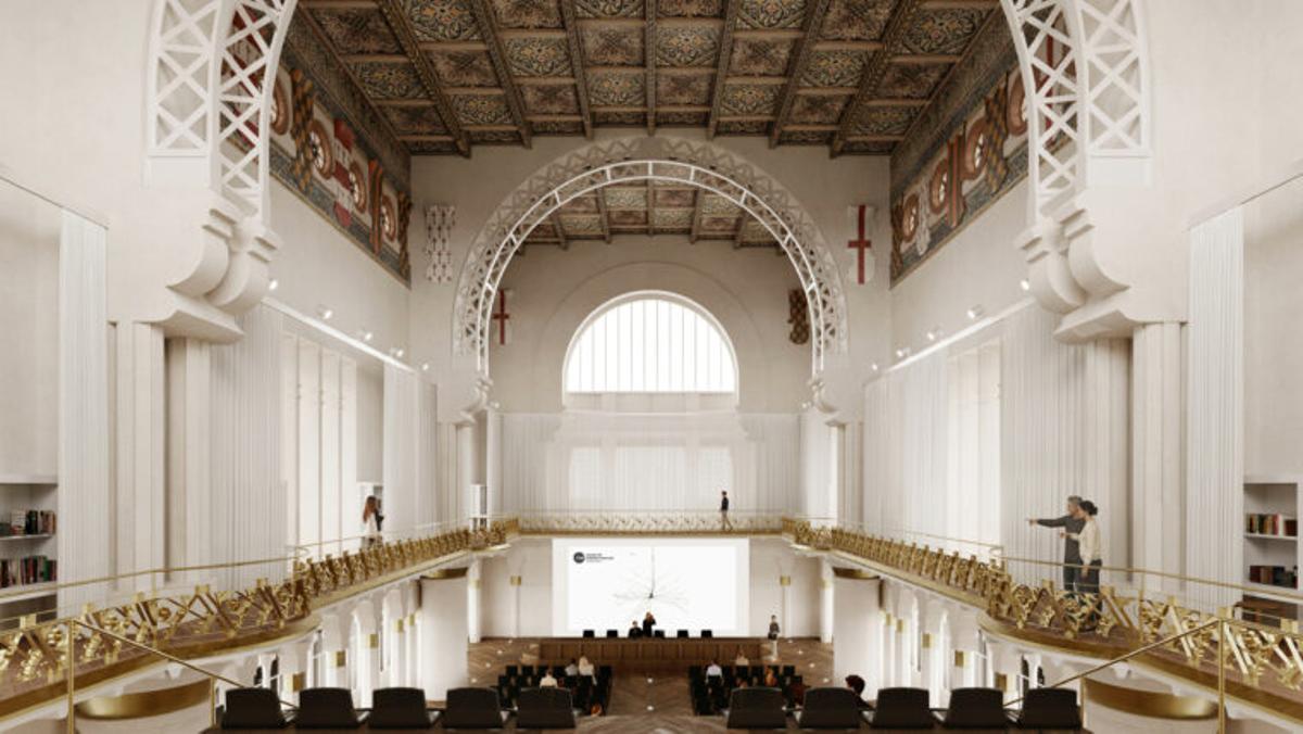 Primera planta del auditorio