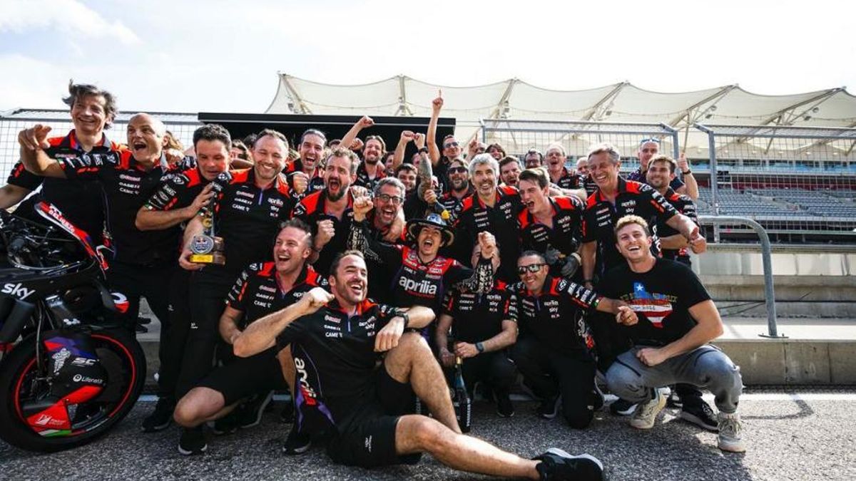 Maverick Viñales es va acomiadar d'Aprilia, on ha passat les dues últimes temporades i mitja.