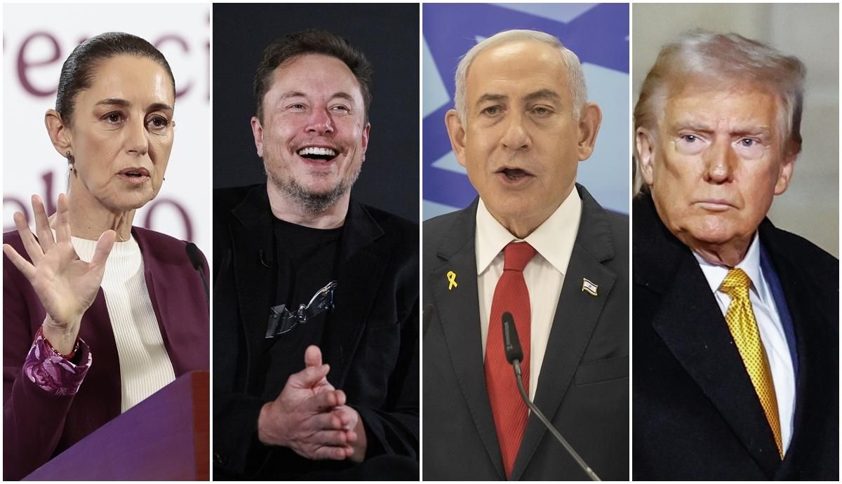 Sheinbaum, Musk, Netanyahu y Trump, entre los candidatos a "persona del  año" de Time 2024