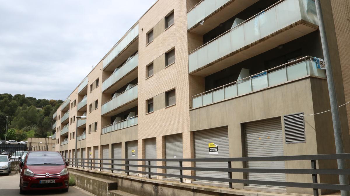 Edifici de pisos de Servihabitat de l&#039;avinguda Perpinyà de Figueres, en una imatge d&#039;arxiu.