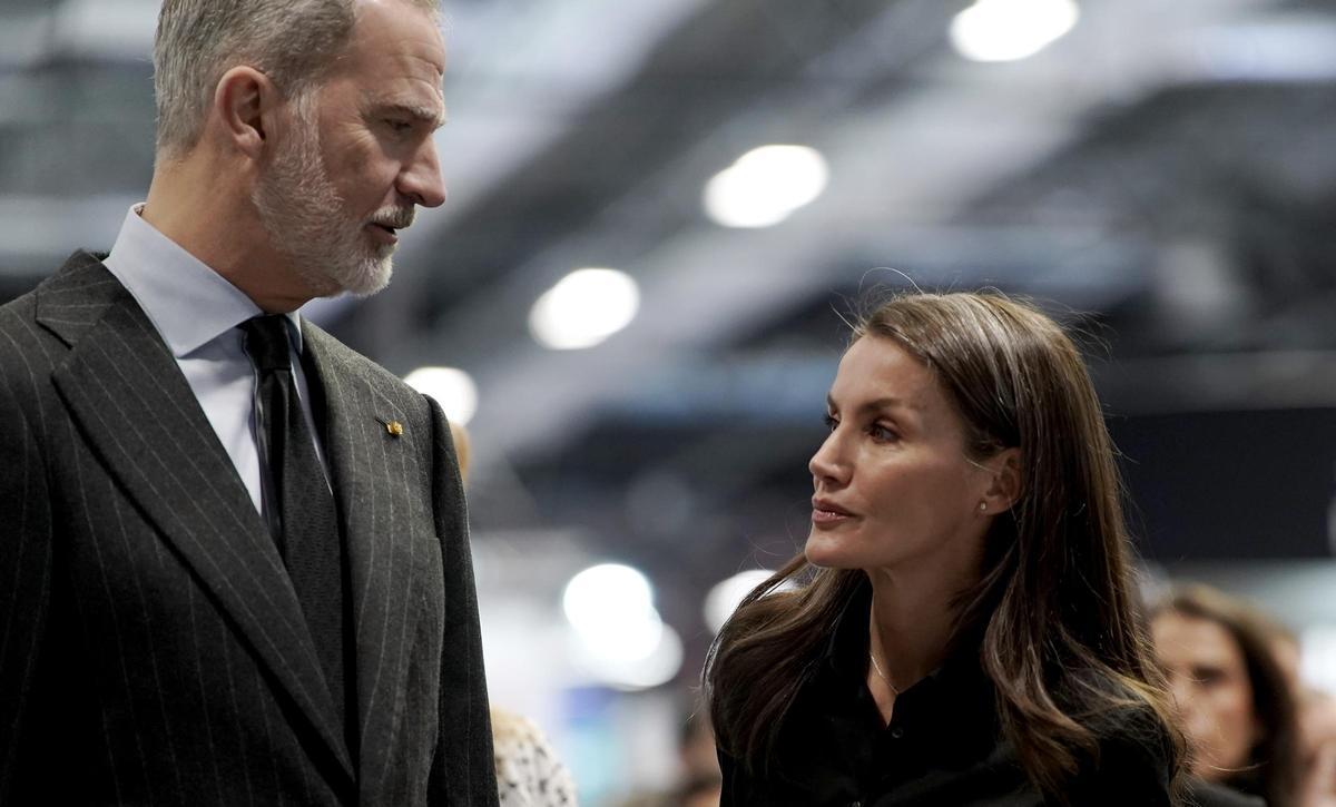Los reyes Felipe VI y Letizia en la inauguración de Fitur 2026.