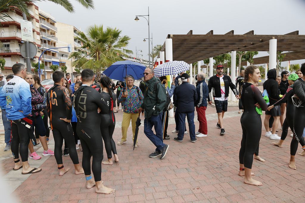 Salida del triatlón de Fuente Álamo