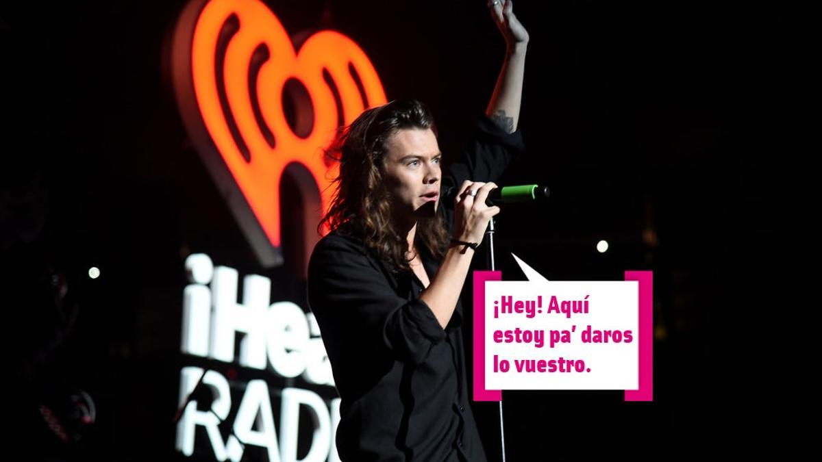 Harry Styles en el concierto de iHeart Radio