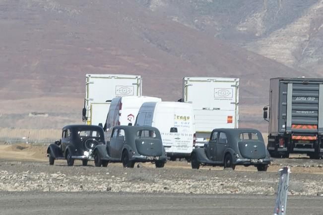 FUERTEVENTURA - BRAD PÌTT RODANDO UNA ESCENA DE LA PELICULA �?Allied�? - 24-05-16 - FOTO: GABRIEL FUSELLI