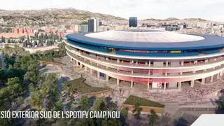 Así será la movilidad en el nuevo Camp Nou