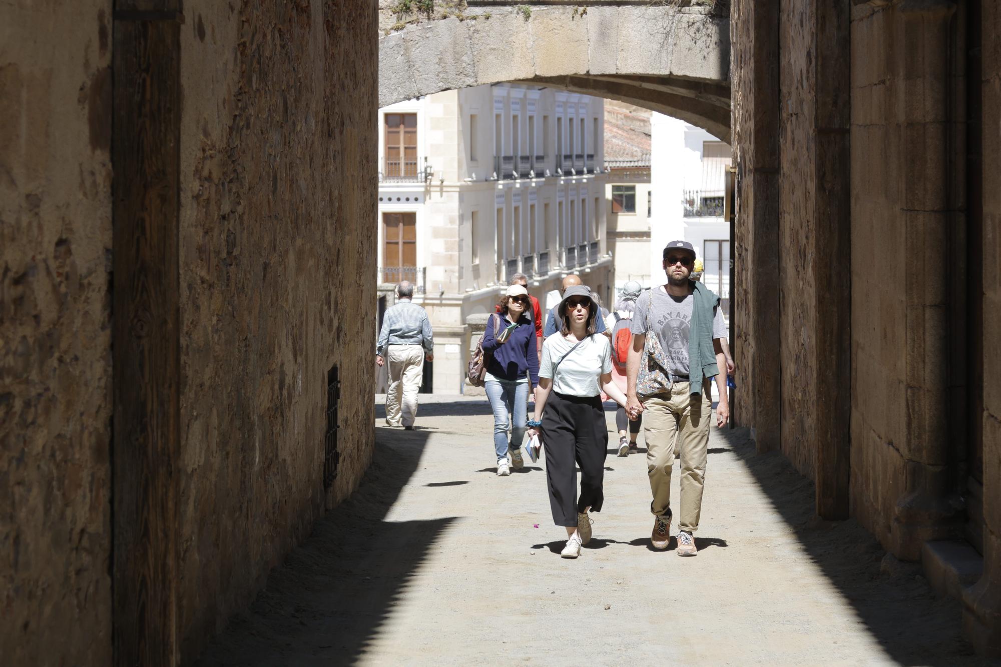 Fotogalería | Cáceres ya es el 'Desembarco del rey'