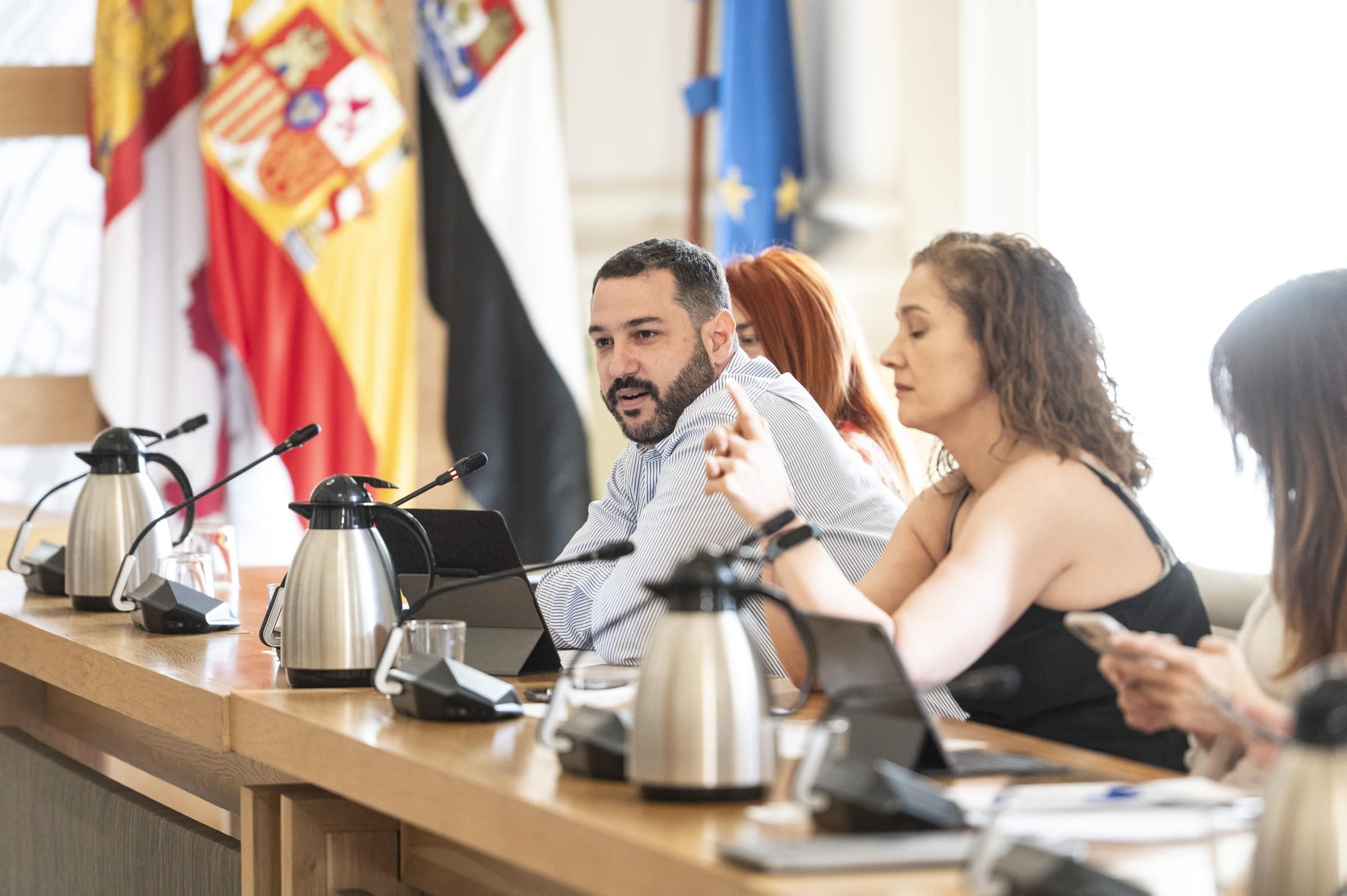 Sesión plenaria en Cáceres