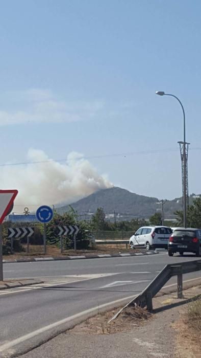 Incendio en Sant Antoni