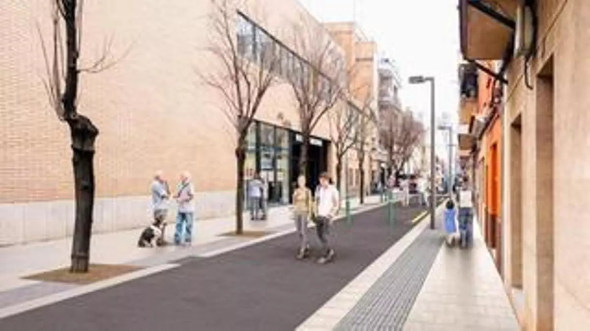 Cornellà inicia las obras para pacificar la calle de Josep Torras i Bages