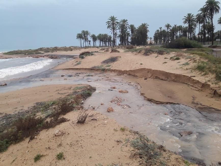 Salvemos Lo Ferrís asegura que le muro en la propiedad privada multiplicó los efectos de las precipitaciones al acumular el agua