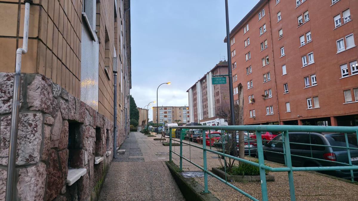 Zona de Portuarios, en Avilés.