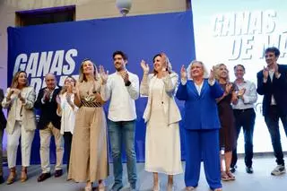 Catalá muestra en un acto del PP su voluntad de continuar al frente del Ayuntamiento de València
