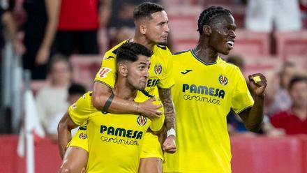 Resumen, goles y highlights del Sevilla 1 - 2 Villarreal de la jornada 2 de LaLiga EA Sports