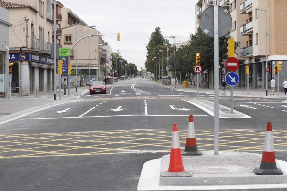 Reobre el carrer de Barcelona després de dos mesos d'obres