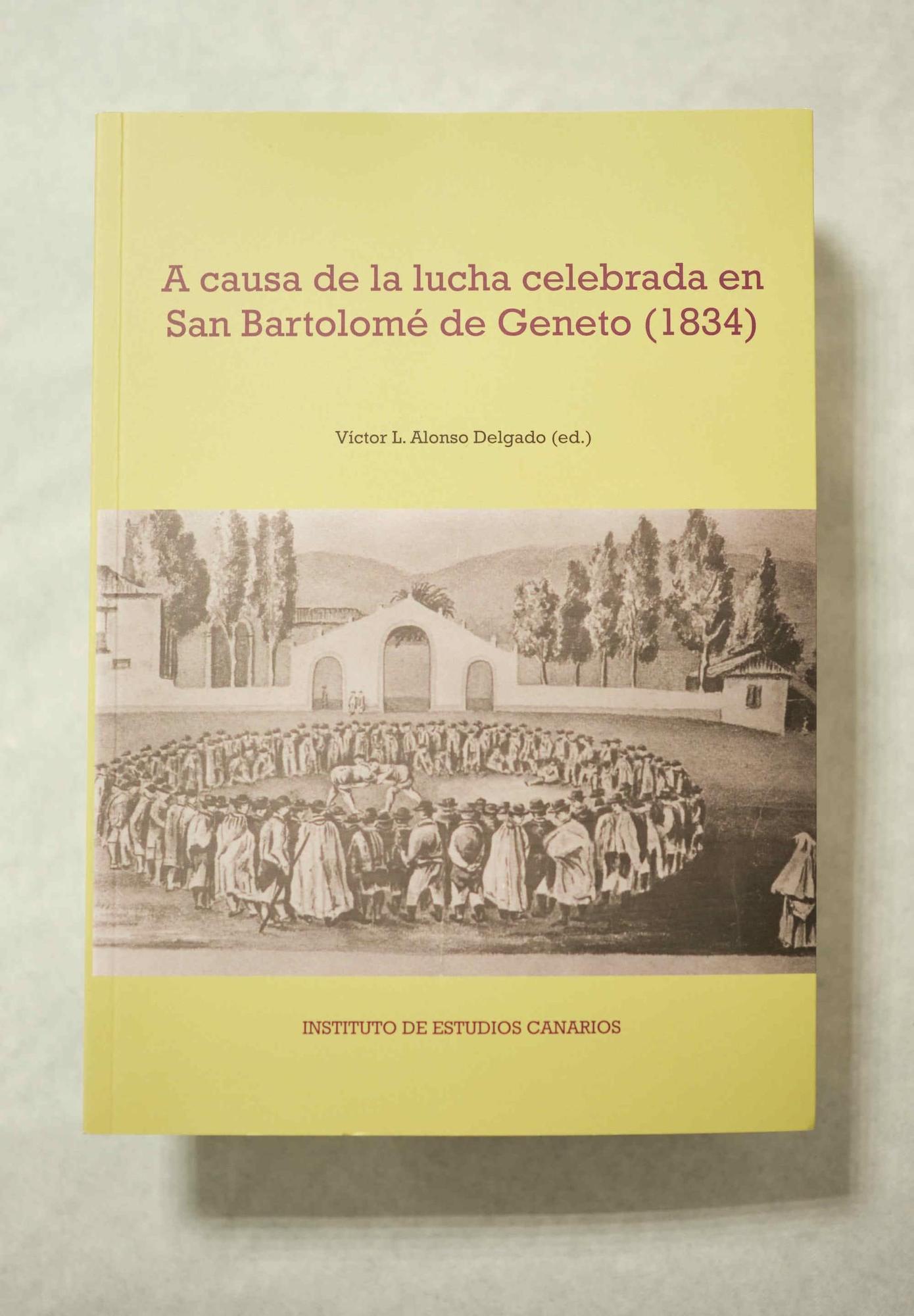 Presentación del libro de Víctor Alonso sobre la lucha canaria.