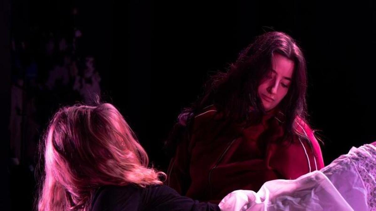 El estudio de danza de Ana Baigorri durante una actuación.
