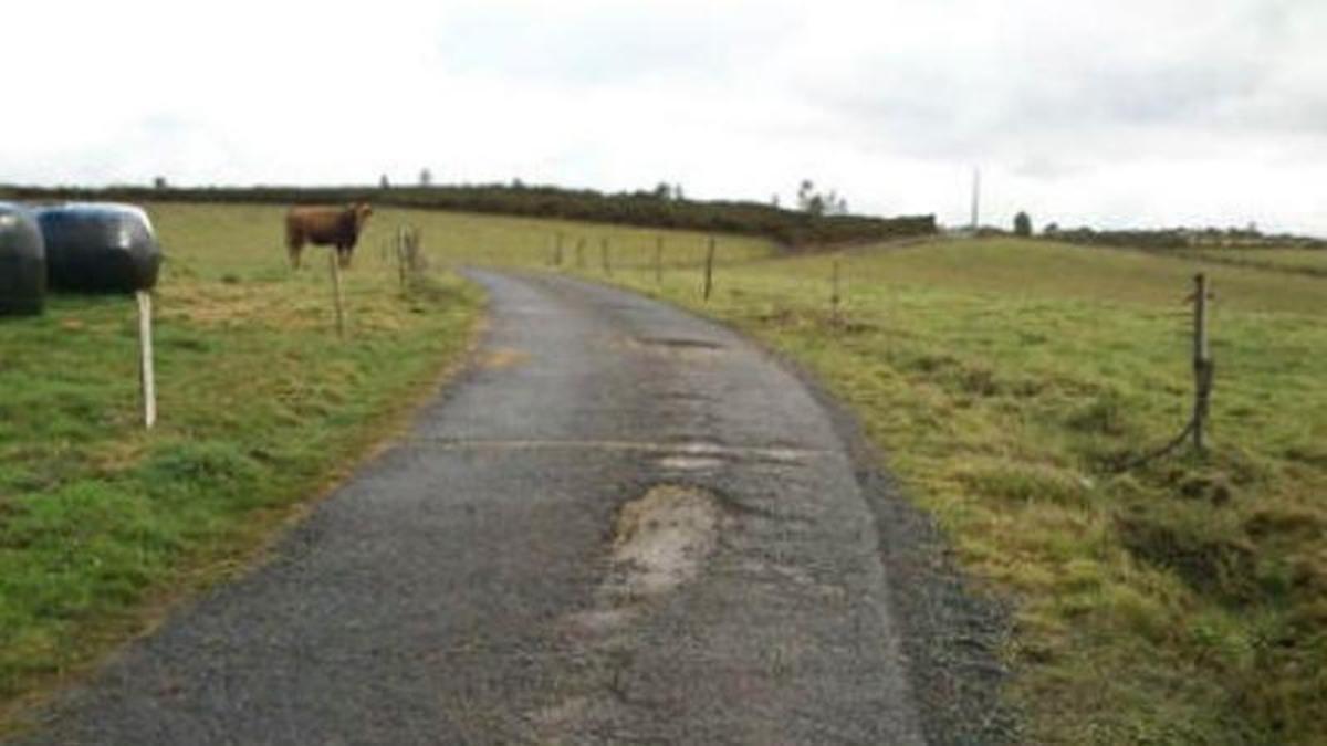 Estado de uno de los caminos.