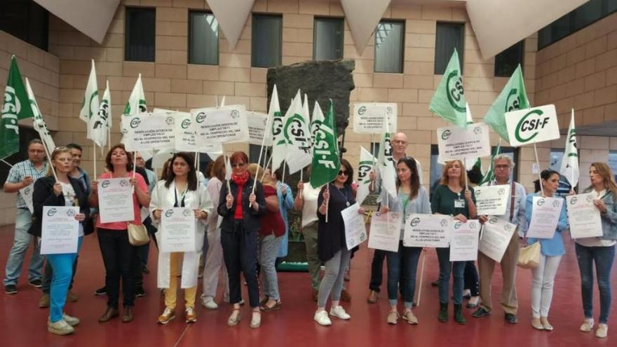 CSIF Córdoba protesta contra la &quot;tardanza&quot; del SAS en la resolución de las oposiciones