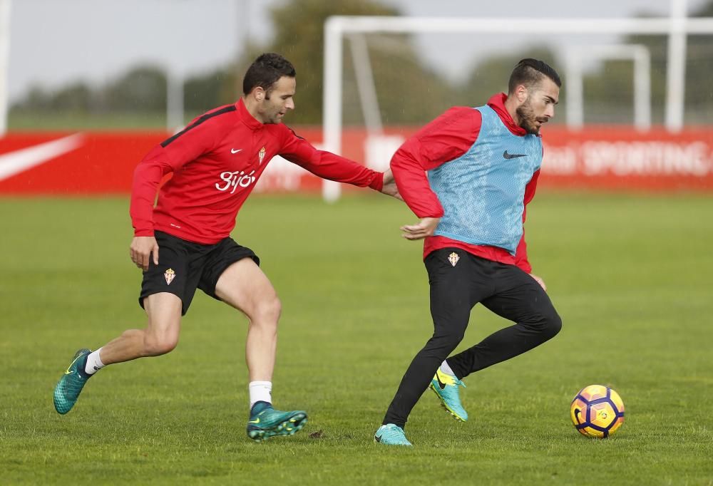 Entrenamiento del Sporting