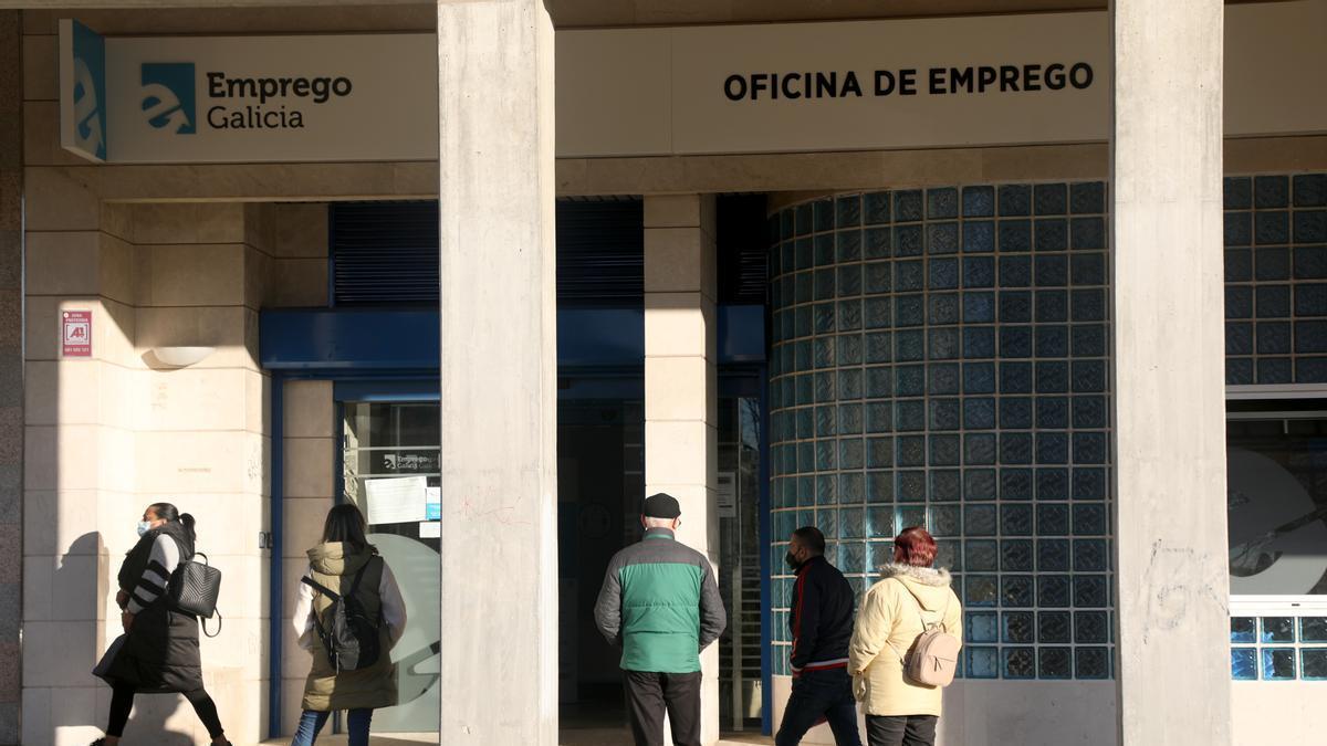 Una oficina de empleo de la Xunta.
