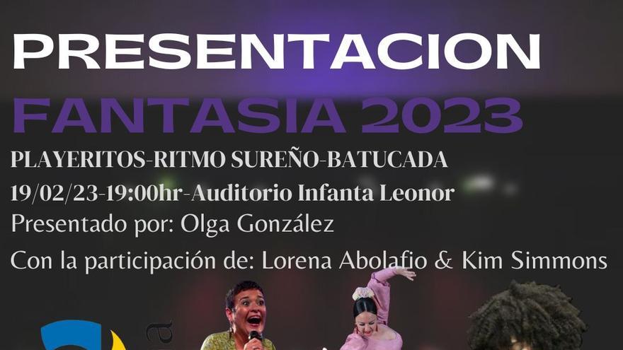Presentación de Fantasía 2023 de las Comparsas Ritmo Sureño y Playeritos