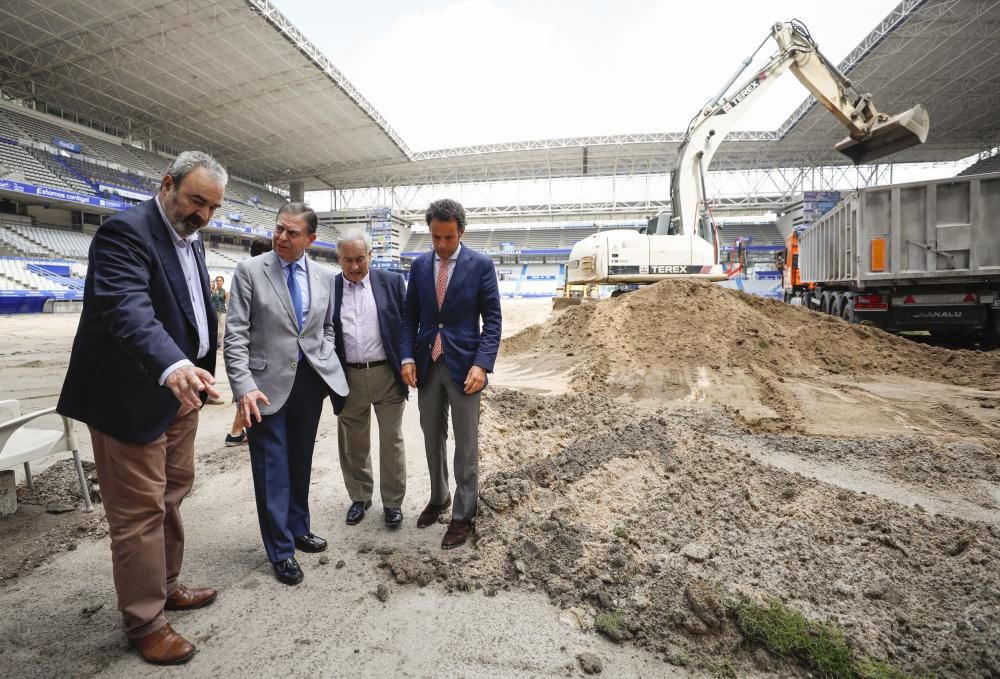 Obras en el Tartiere