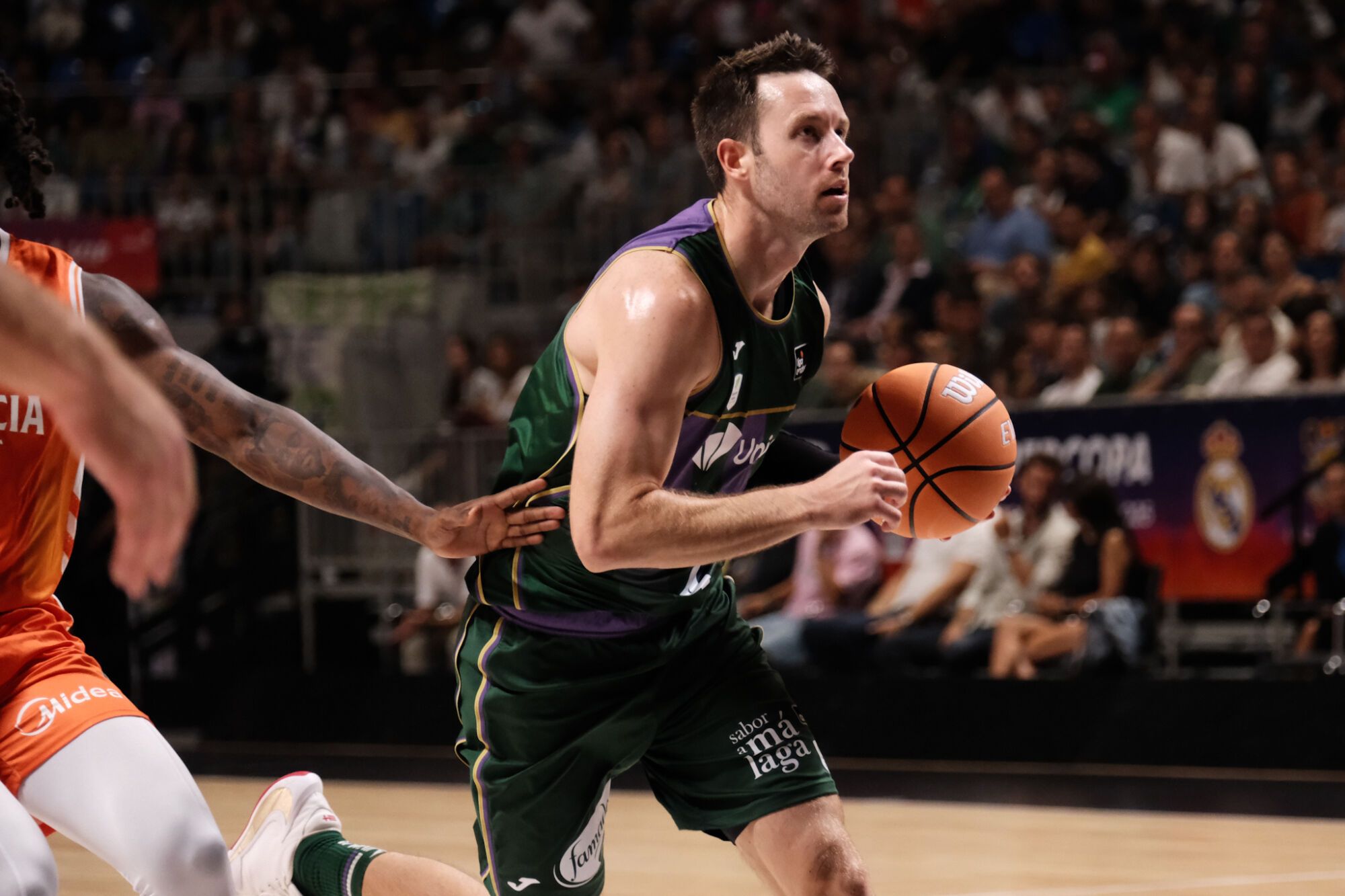 Unicaja - Valencia Basket en el Supercopa de Baloncesto 2025.