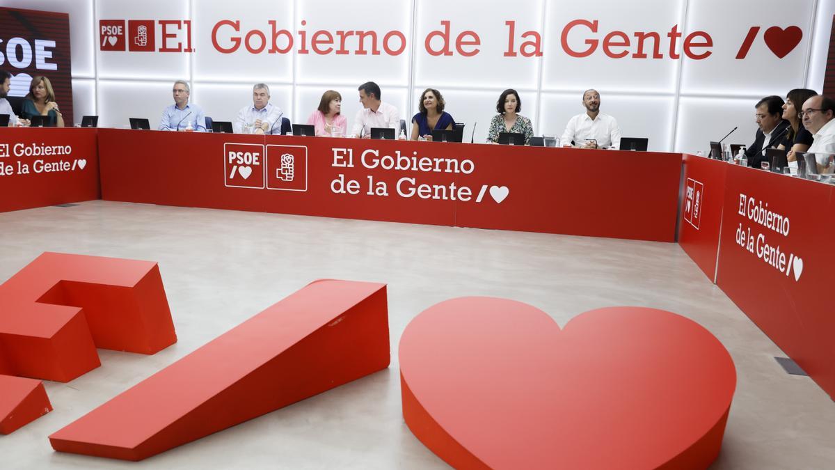 Reunión de la Ejecutiva Federal del PSOE