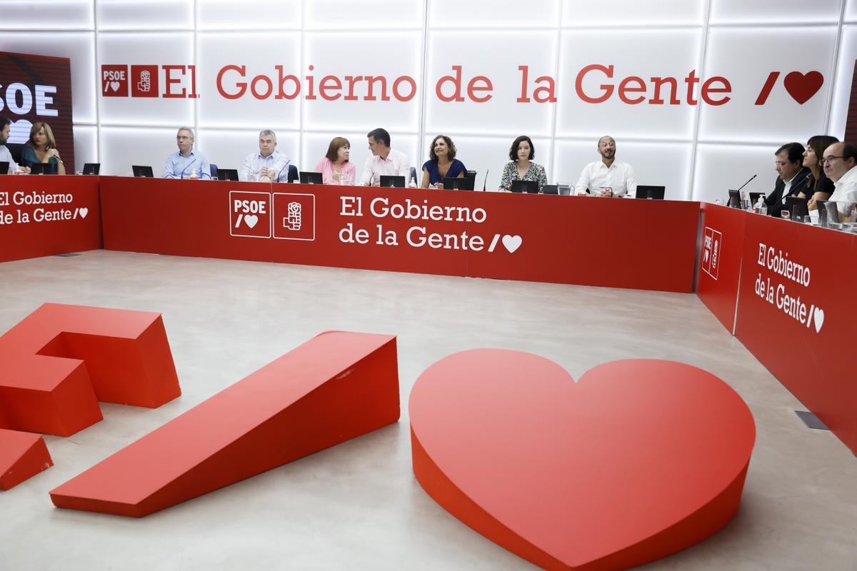 Reunión de la Ejecutiva Federal del PSOE