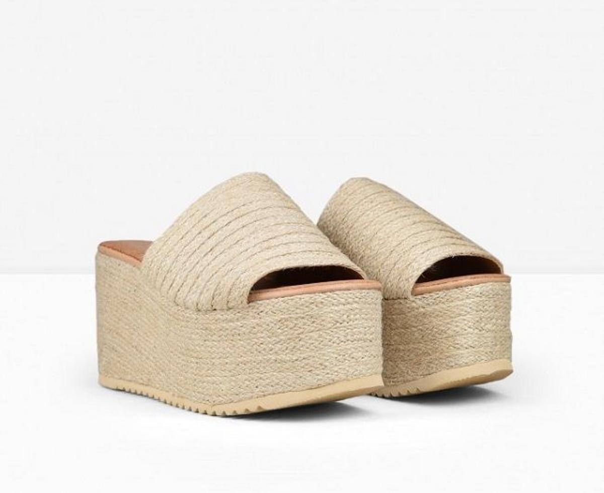 Las sandalias con plataforma XXL (9,5 cm) de Bosanova