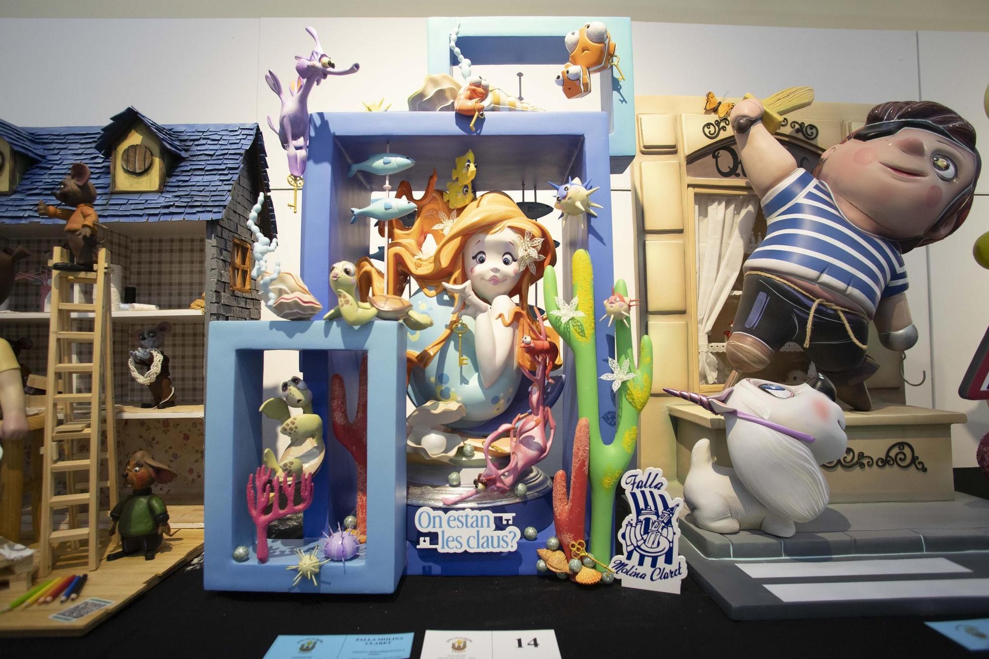 Así son los mejores “ninots” de las 19 fallas de Xàtiva