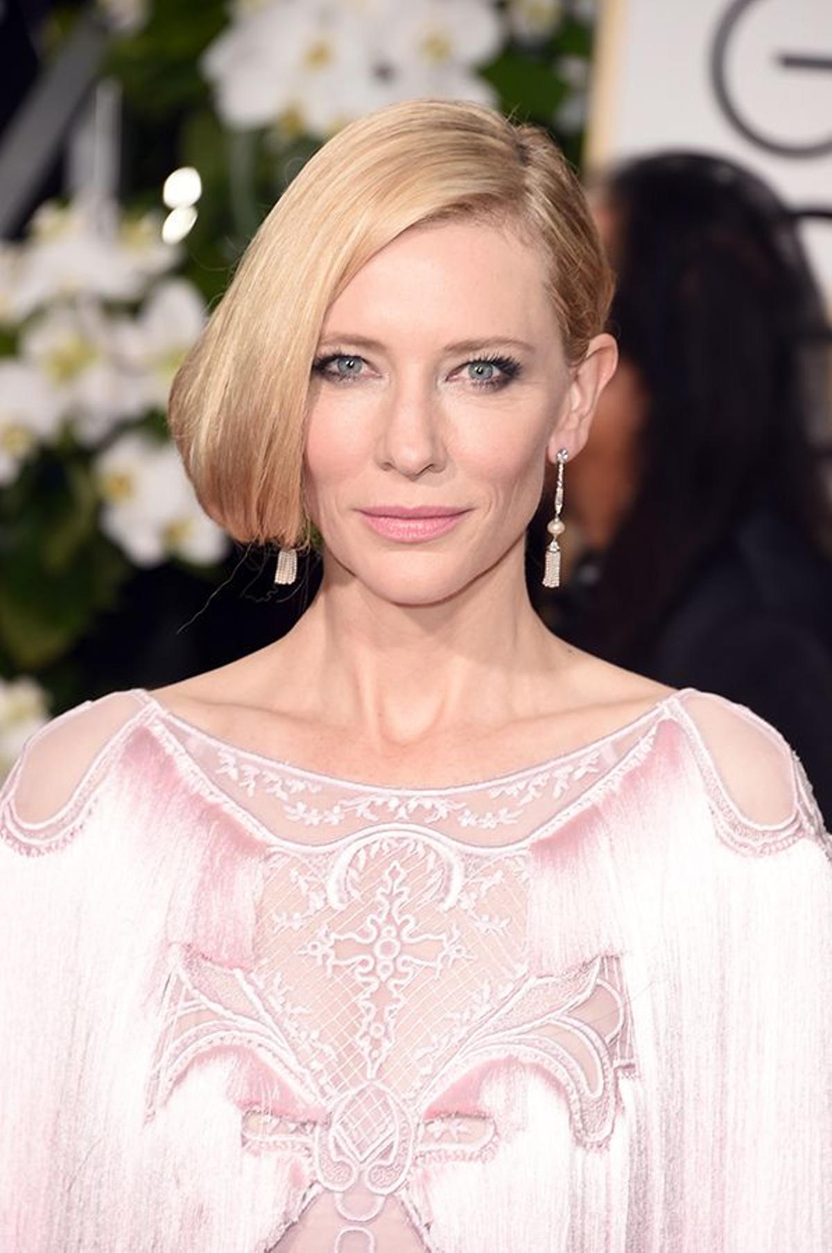 Globos de Oro 2016: el falso 'bob' de Cata Blanchett