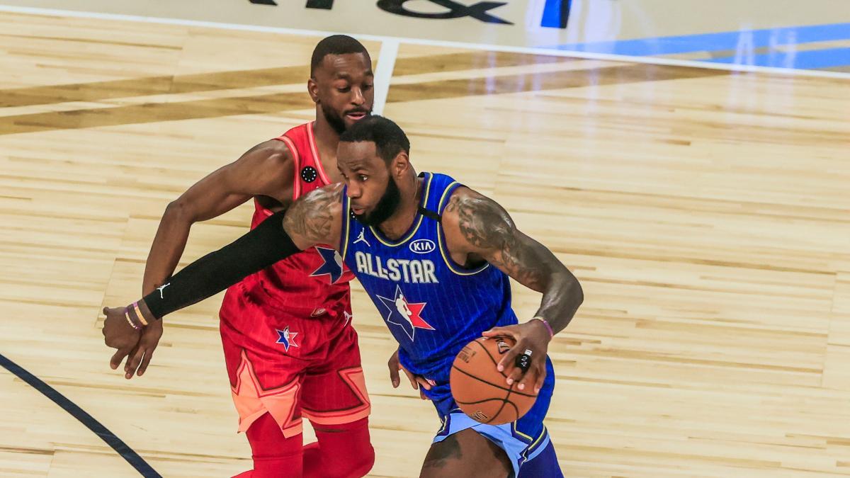 LeBron James, en el All-Star Game 2020