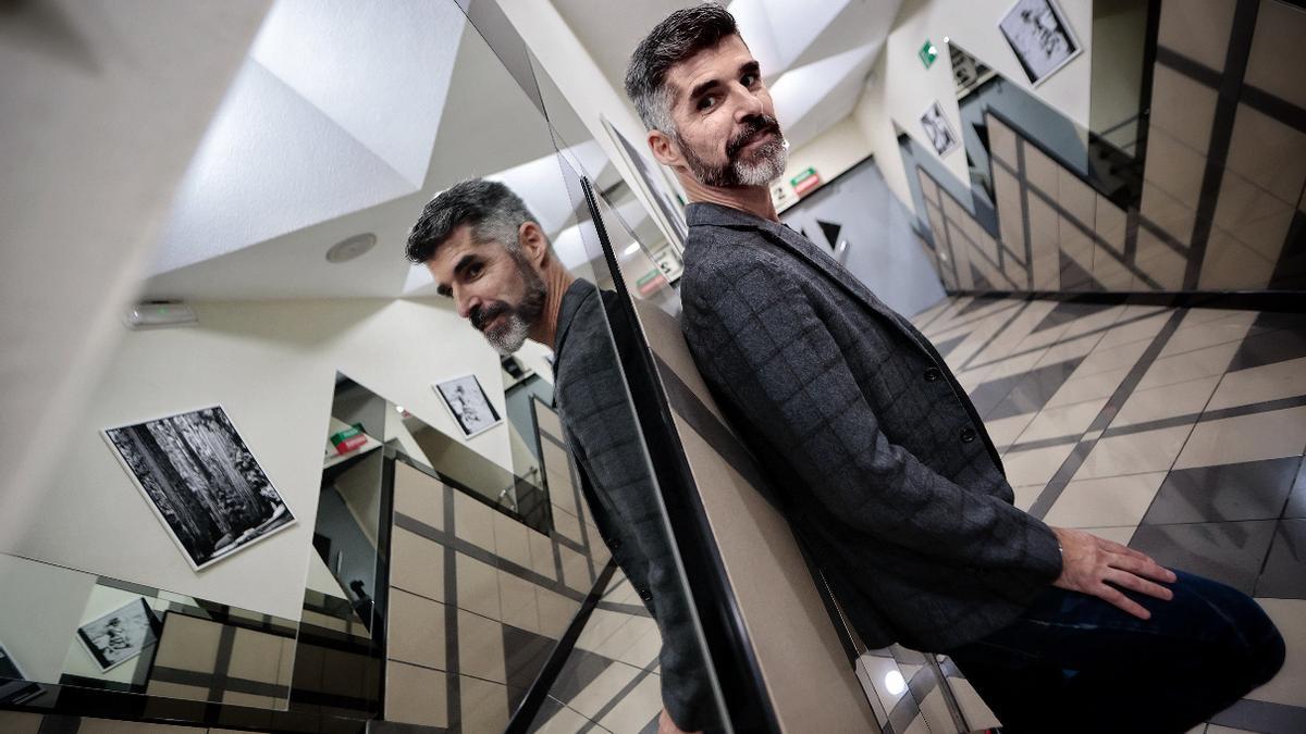 David Olivera en el Espacio Price de Santa Cruz de Tenerife.