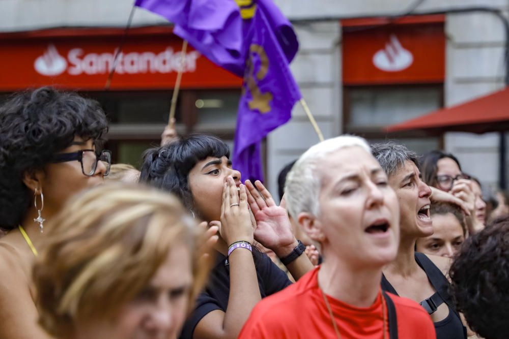 Concentraciones en Palma y en Cala Rajada en contra de la manada alemana