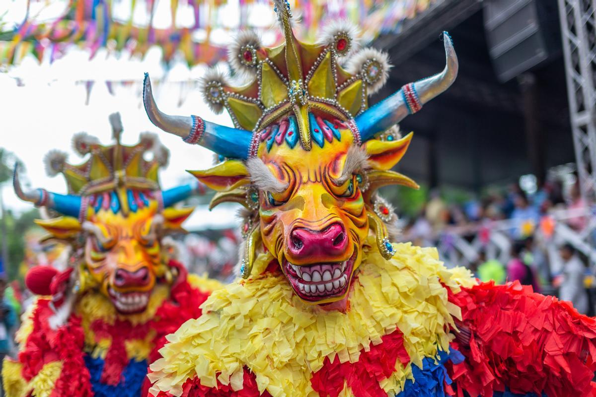 Desfile de carnaval dominicano