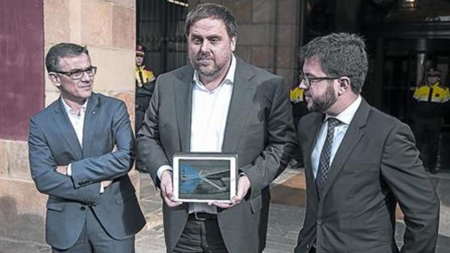 Los tres pilares del departamento de Oriol Junqueras