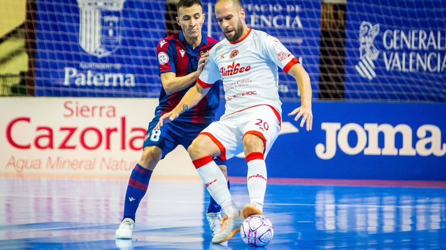 El Jimbee Cartagena empata sobre la bocina ante el Levante (2-2)