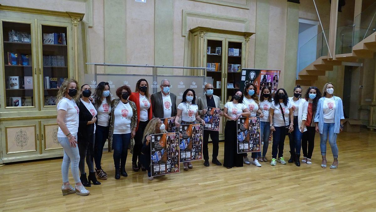 Presentación de la gana benéfica en la Diputación de Badajoz.