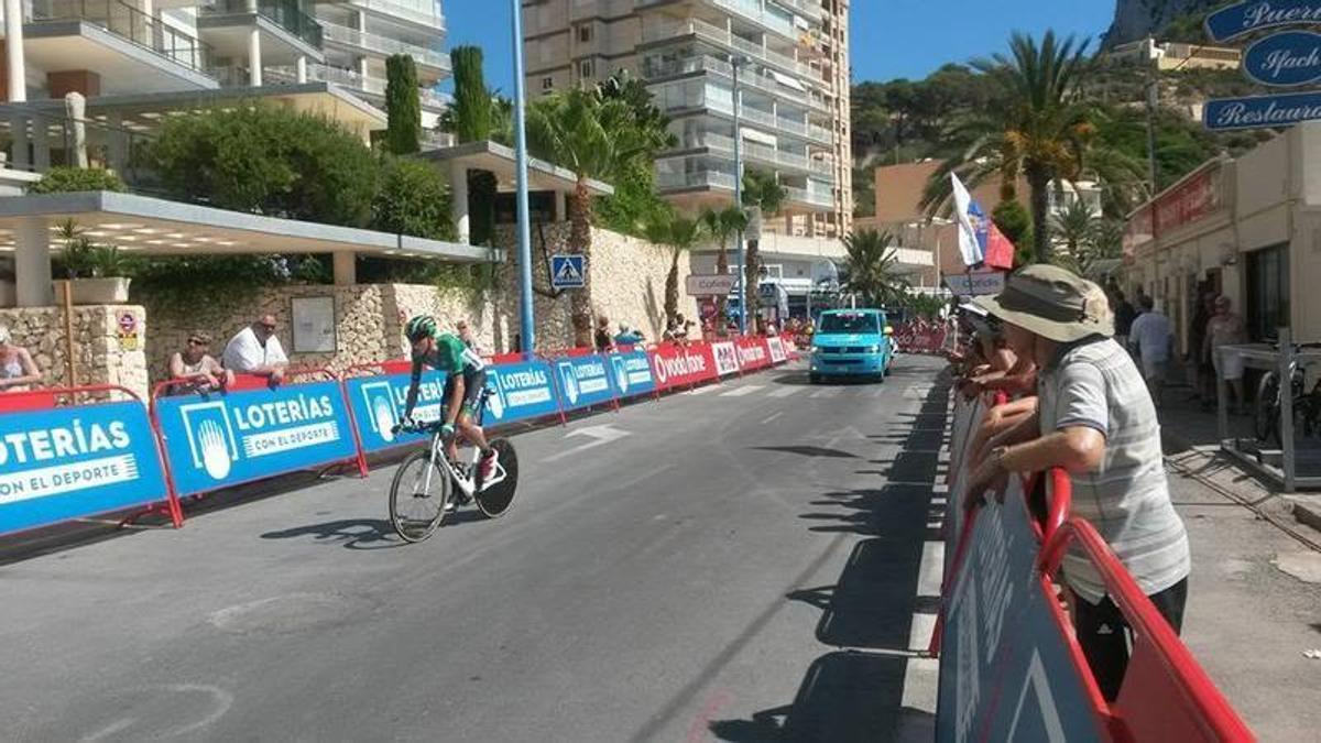 Etapa contrarreloj de la Vuelta a España que tuvo meta en Calp