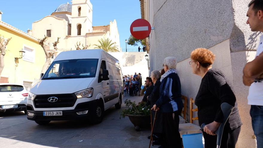 La talla de la patrona será restaurada a los 80 años de su llegada a Monforte