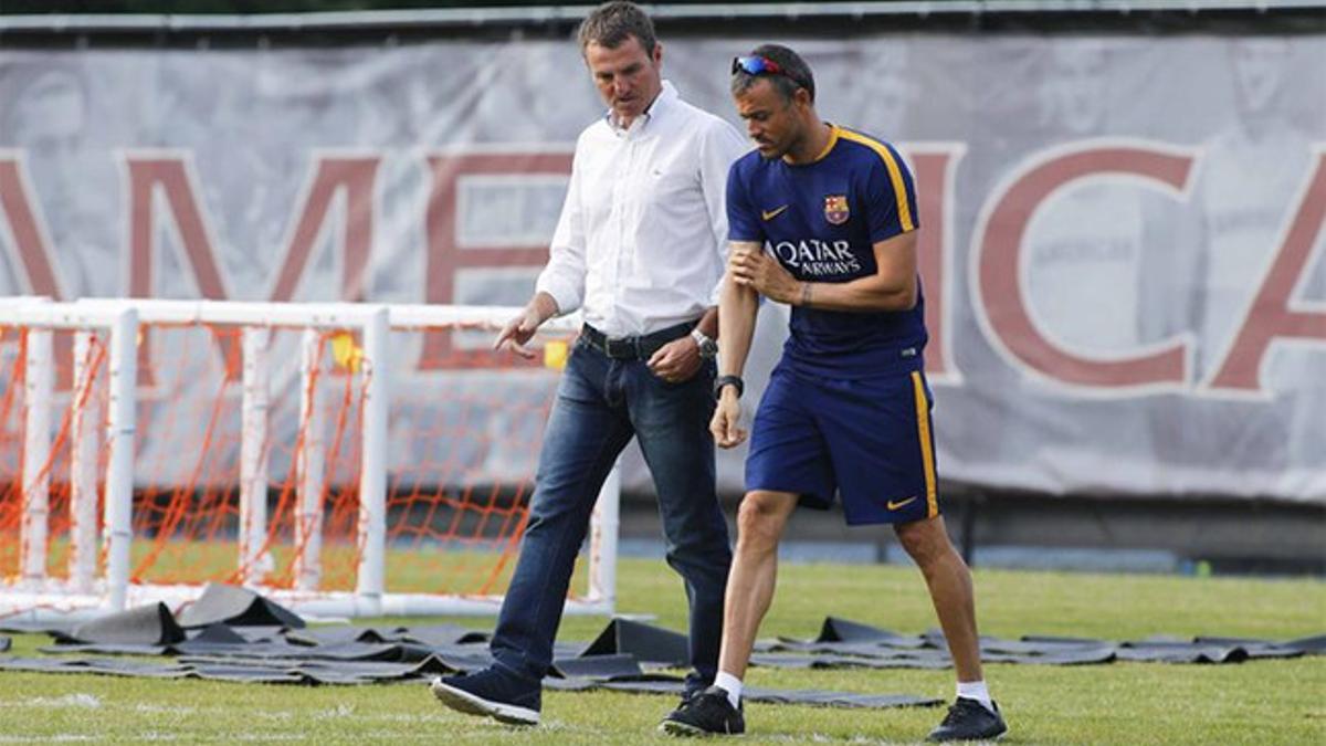 Luis Enrique exige fichajes a Robert