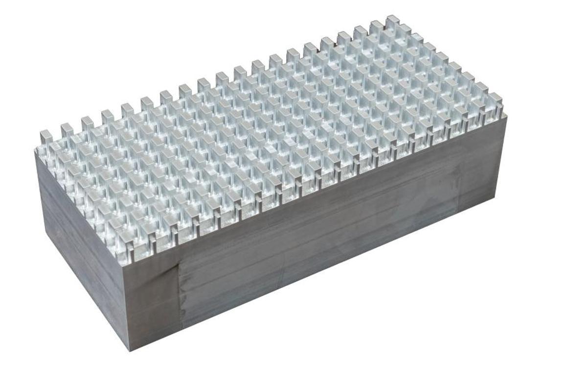 Representación del nuevo metamaterial sintético con capacidades 4D.