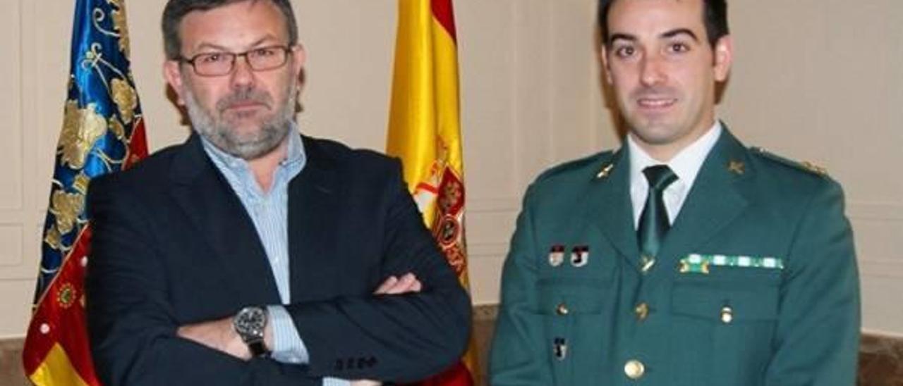 El jefe de la Policía Judicial es destinado a Valencia tras su ascenso