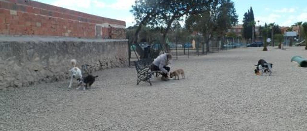 Imagen de archivo del parque canino de Sant Joan.