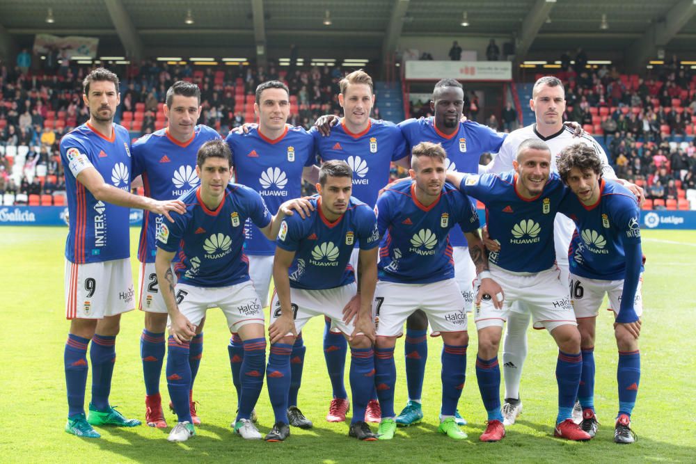 El partido entre el Lugo y el Real Oviedo, en imágenes