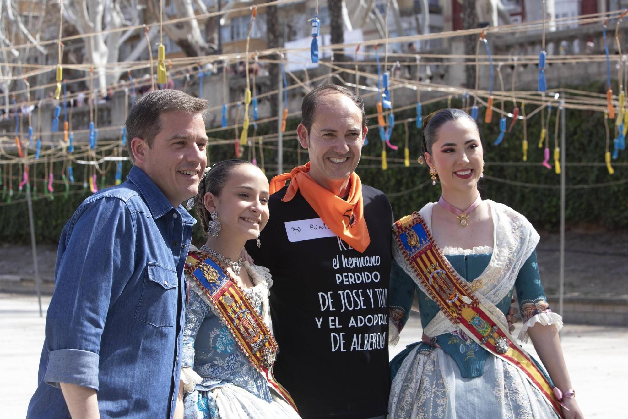 La mascletà de Xàtiva de hoy, 17 de marzo de 2024, en imágenes
