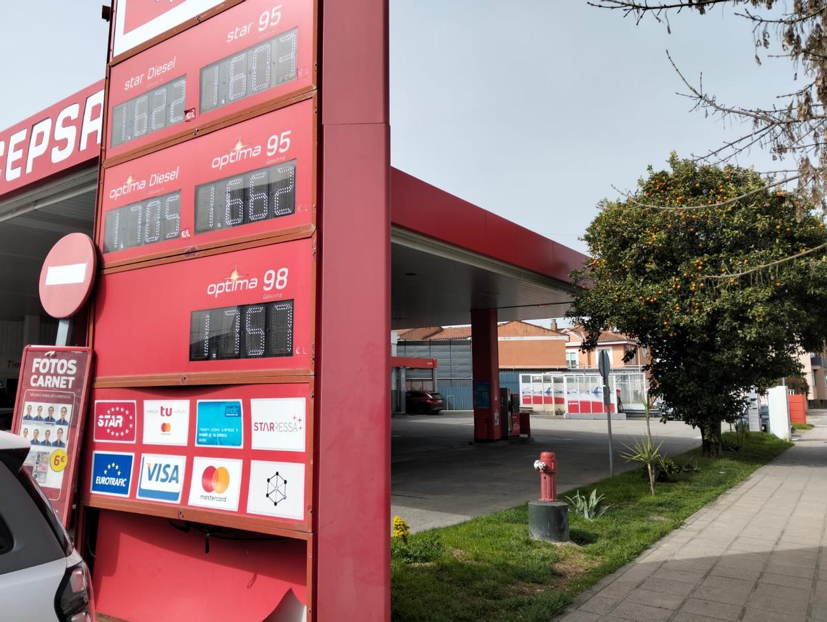 Galería | Así están los precios de la gasolina en Plasencia